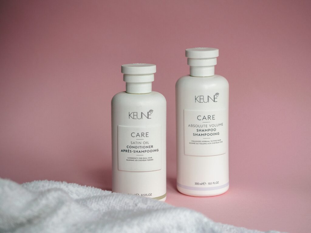 Keune professional shampoo and conditioner for healthy summer haircare routine Title